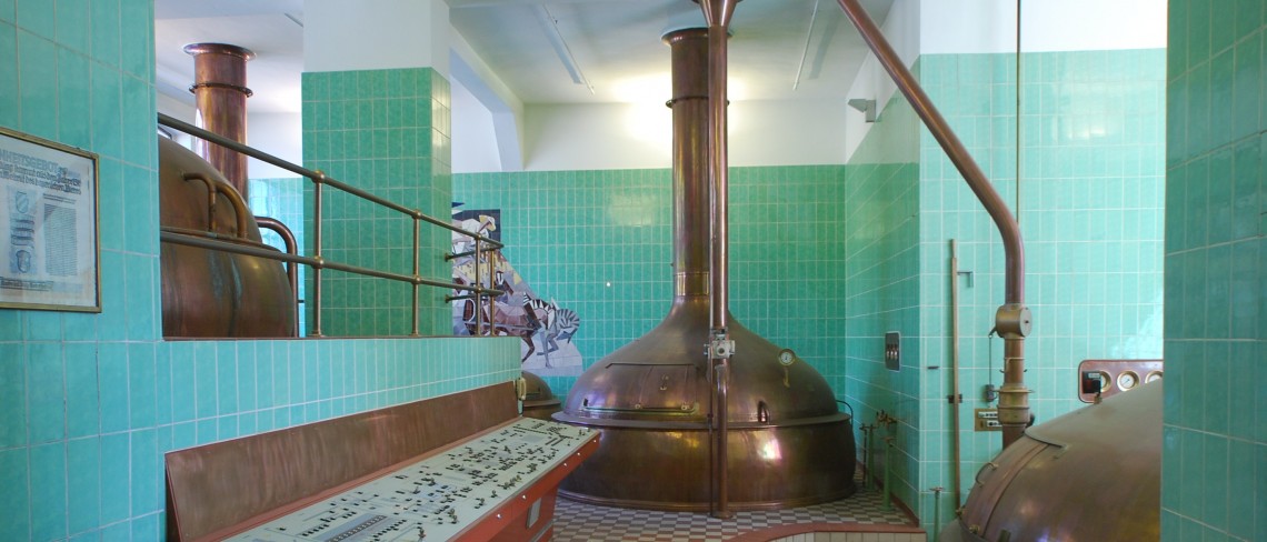 Blick in die Museumsbrauerei