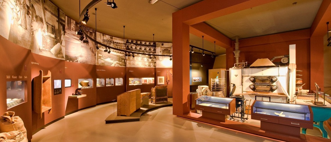 Blick in die Museumsbackstube