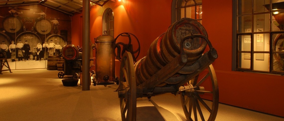 Blick in das Brauereimuseum
