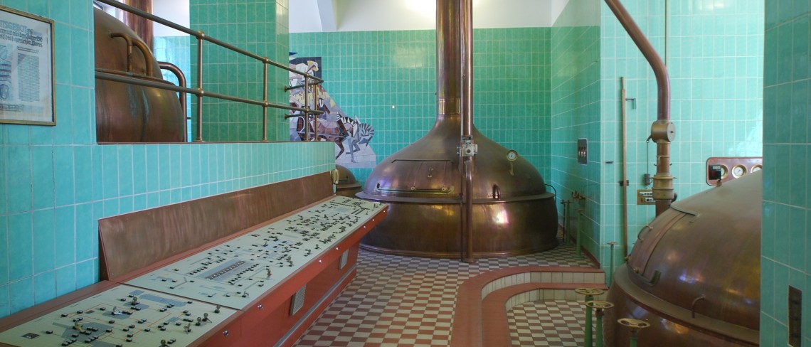 Blick in die Museumsbrauerei