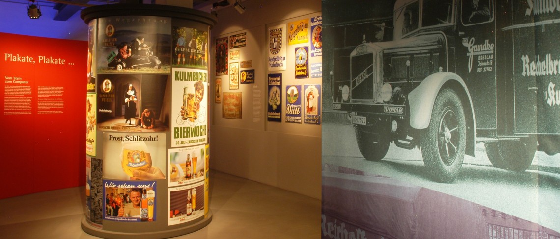 Blick in das Brauereimuseum